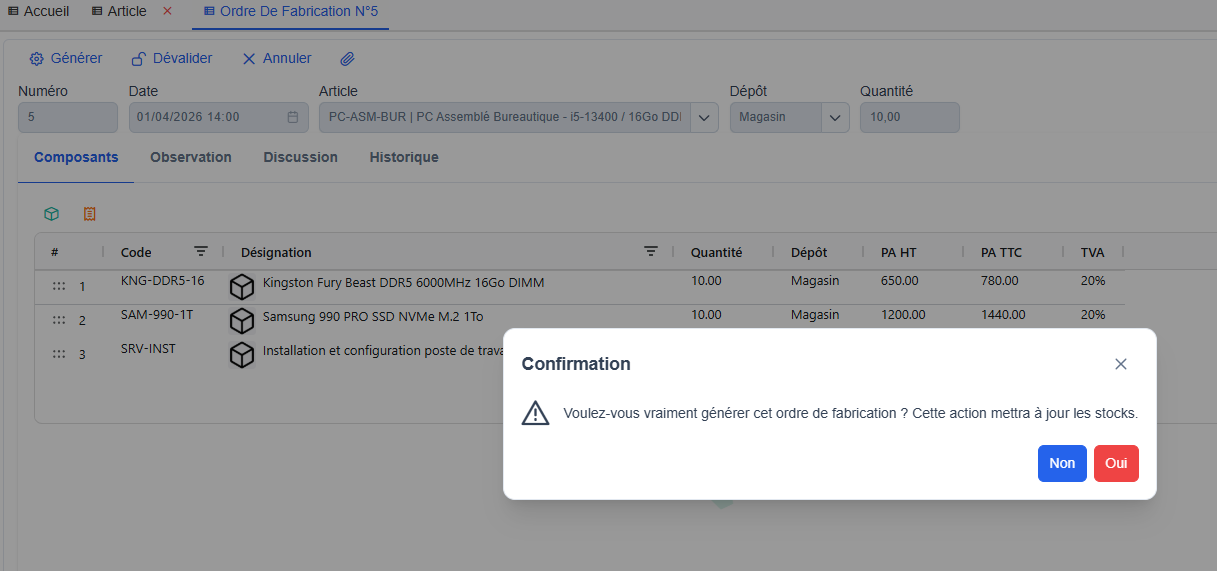 Assemblage & Production - Capture 4